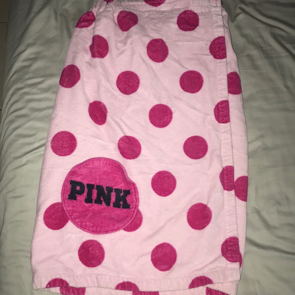 Victoria secret pink body towel
